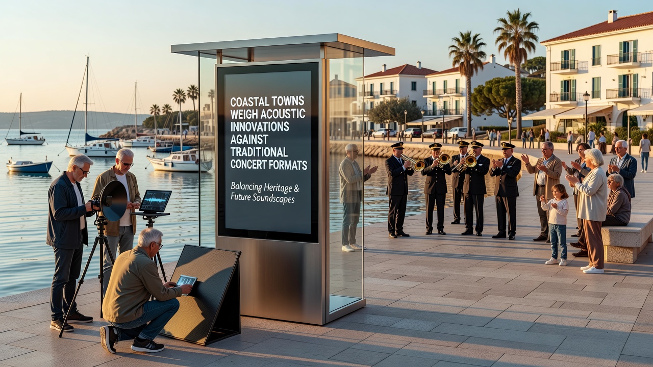 Coastal Towns Evaluate Acoustic Innovations Alongside Established Concert Approaches